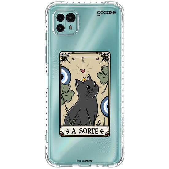 Capinha para celular  Gatinho da Sorte