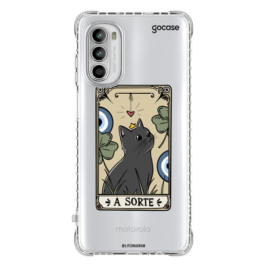 Capinha para celular  Gatinho da Sorte