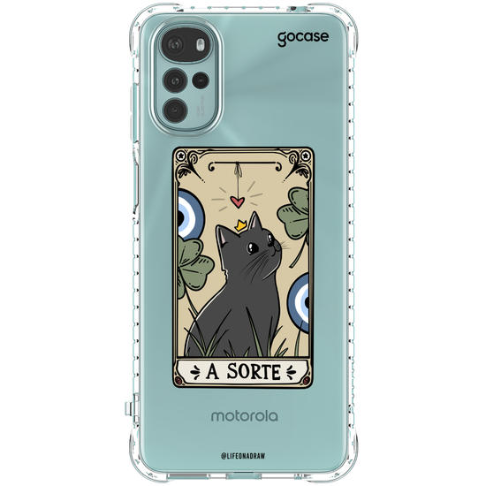 Capinha para celular  Gatinho da Sorte