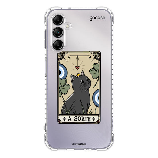 Capinha para celular  Gatinho da Sorte