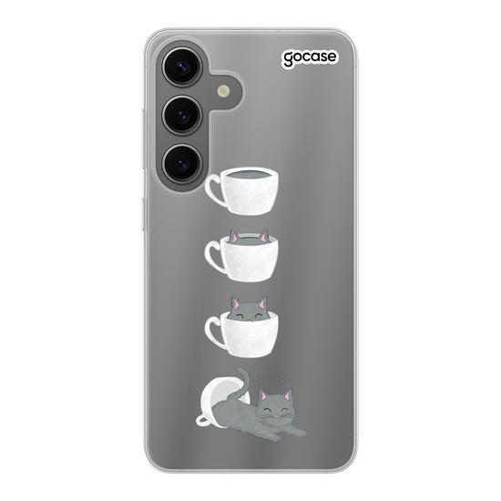 Coffee kitten Phone Case