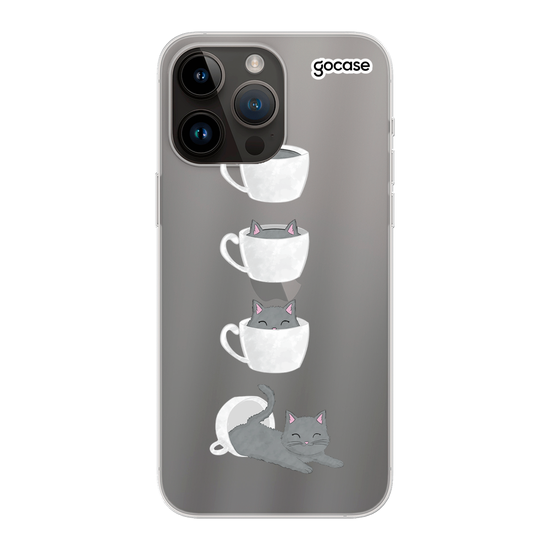Coffee kitten Phone Case