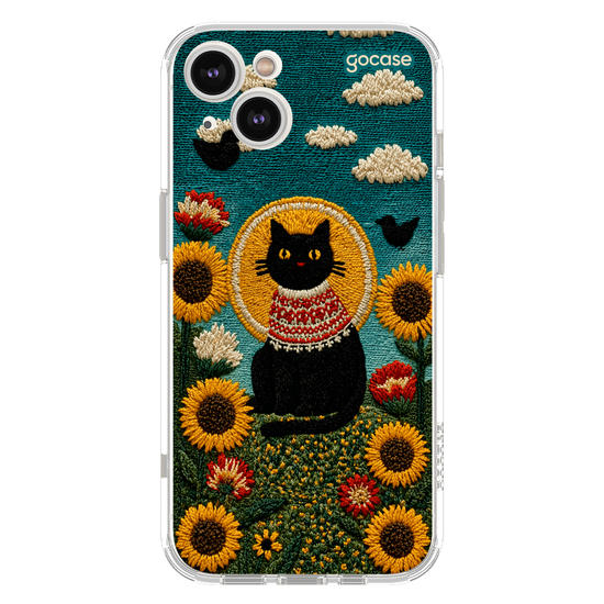  Gatinho E Girassóis