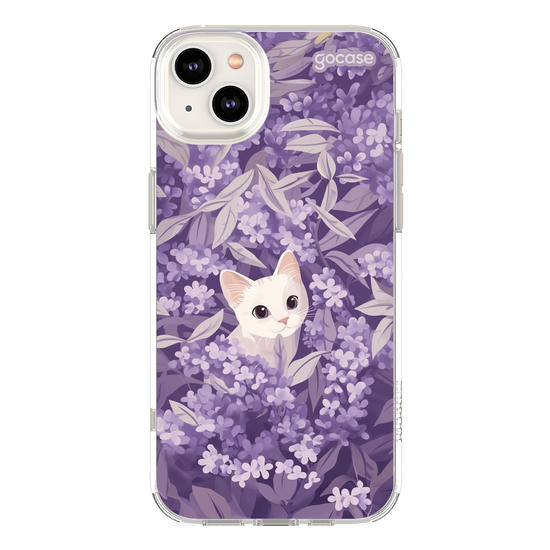 Capinha para celular  Gatinho em Lavanda