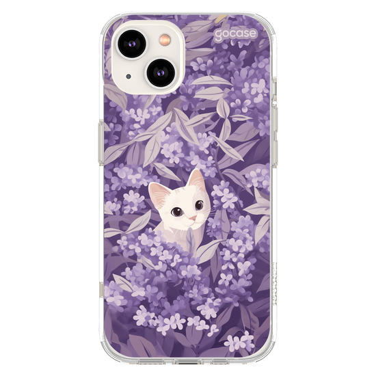 Capinha para celular  Gatinho em Lavanda