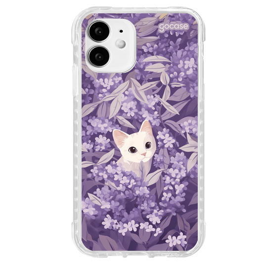 Capinha para celular  Gatinho em Lavanda