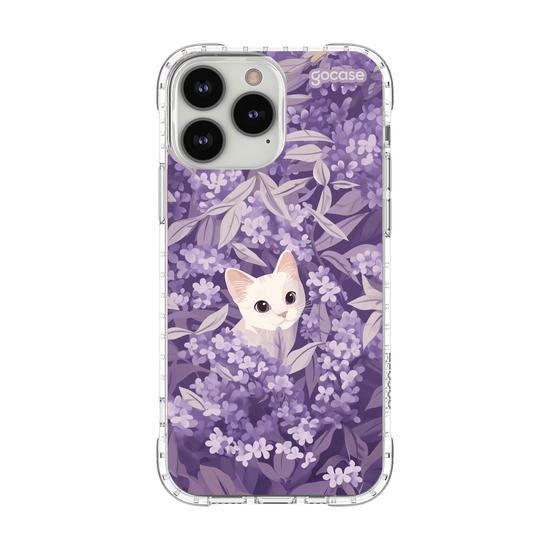 Capinha para celular  Gatinho em Lavanda