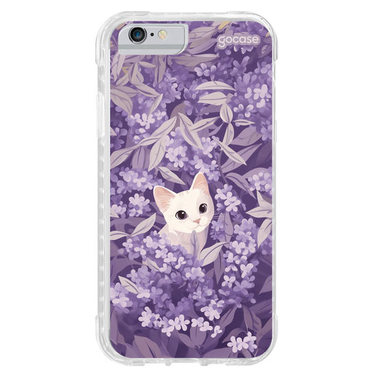 Capinha para celular  Gatinho em Lavanda