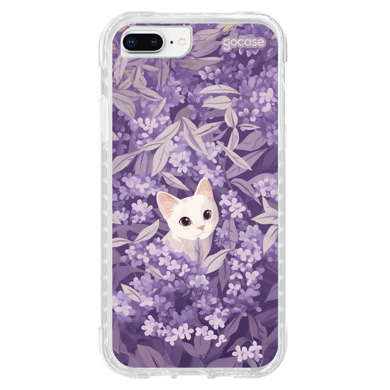Capinha para celular  Gatinho em Lavanda
