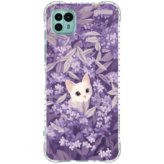 Capinha para celular  Gatinho em Lavanda
