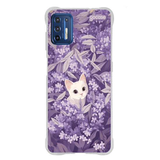 Capinha para celular  Gatinho em Lavanda