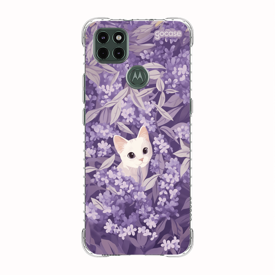 Capinha para celular  Gatinho em Lavanda
