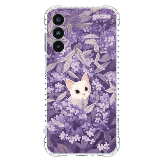 Capinha para celular  Gatinho em Lavanda