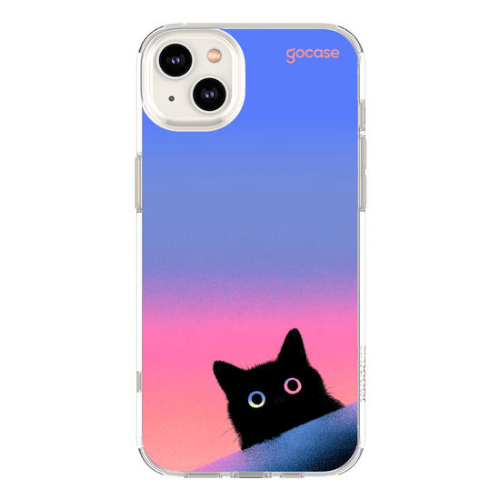 Capinha para celular  Gatinho Espiandinho