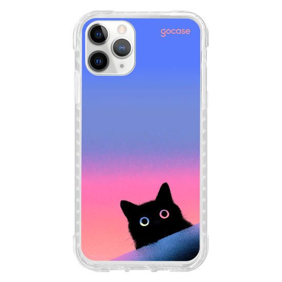 Capinha para celular  Gatinho Espiandinho