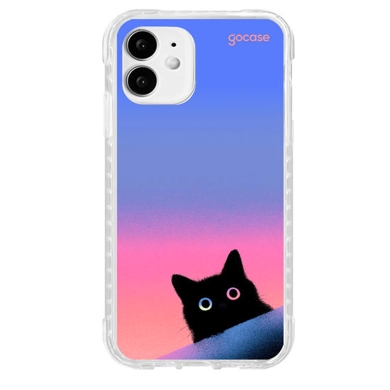 Capinha para celular  Gatinho Espiandinho