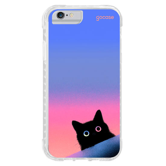 Capinha para celular  Gatinho Espiandinho