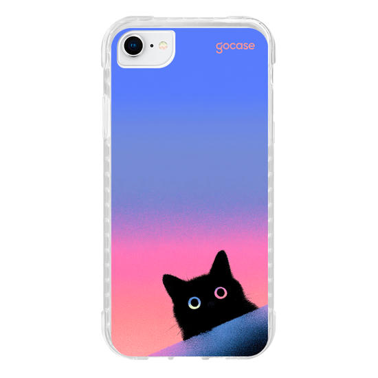 Capinha para celular  Gatinho Espiandinho