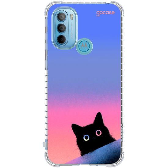 Capinha para celular  Gatinho Espiandinho