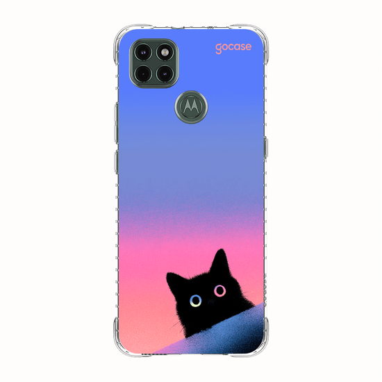 Capinha para celular  Gatinho Espiandinho