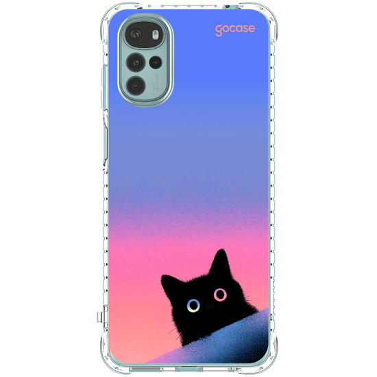 Capinha para celular  Gatinho Espiandinho