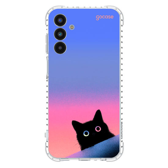 Capinha para celular  Gatinho Espiandinho