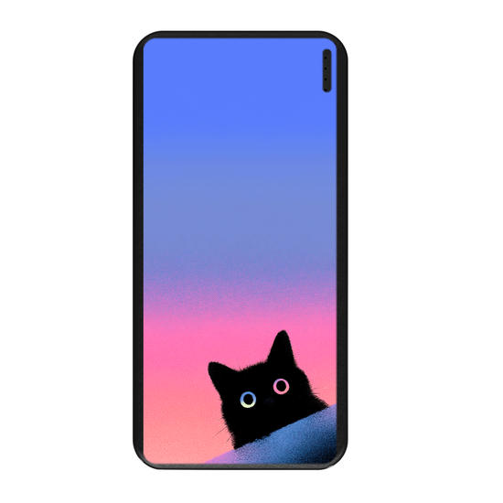 Carregador Portátil Fast Charge - Gatinho Espiandinho