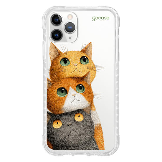 Capinha para celular  Gatinhos Bordados
