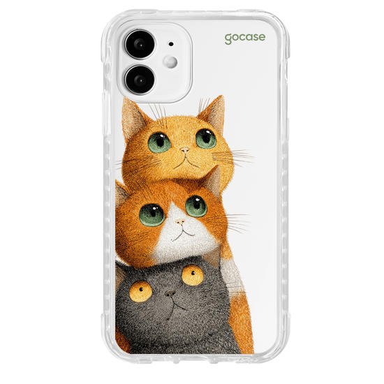 Capinha para celular  Gatinhos Bordados