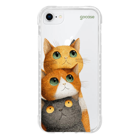 Capinha para celular  Gatinhos Bordados