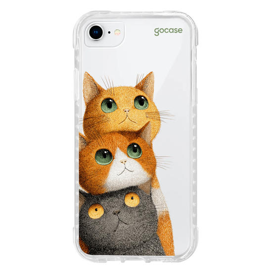 Capinha para celular  Gatinhos Bordados