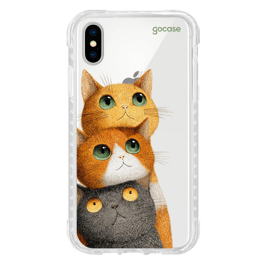 Capinha para celular  Gatinhos Bordados