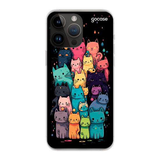 Colorful Kittens Phone Case
