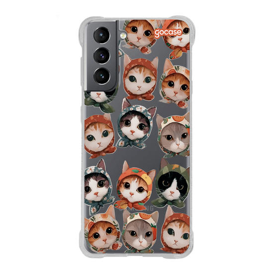 Capinha para celular  Gatinhos de Echarpe