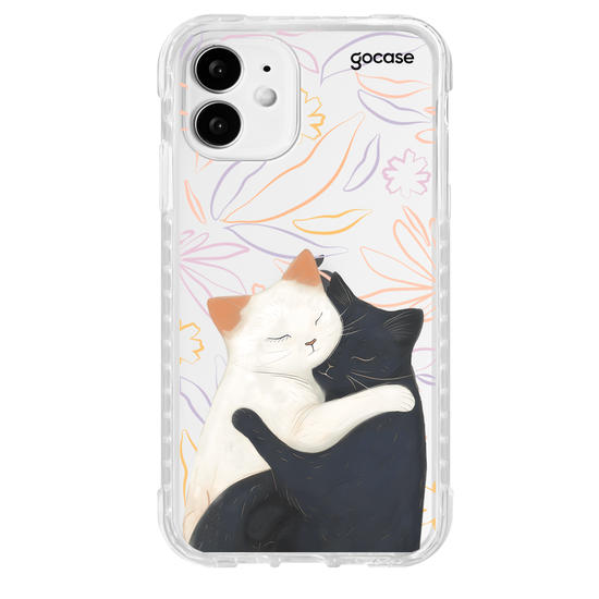Capinha Para Celular -  Abraço de Gatinhos