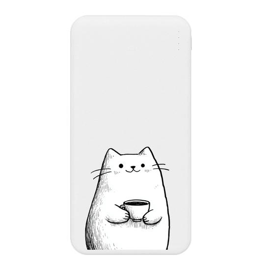 Carregador Portátil Fast Charge -  Gatito Cafecito