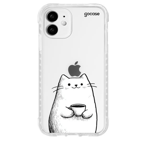 Capinha para celular  Gatito Cafecito