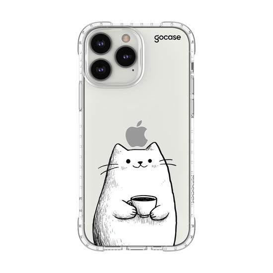 Capinha para celular  Gatito Cafecito