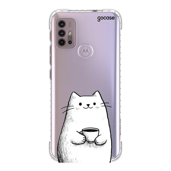 Capinha para celular  Gatito Cafecito