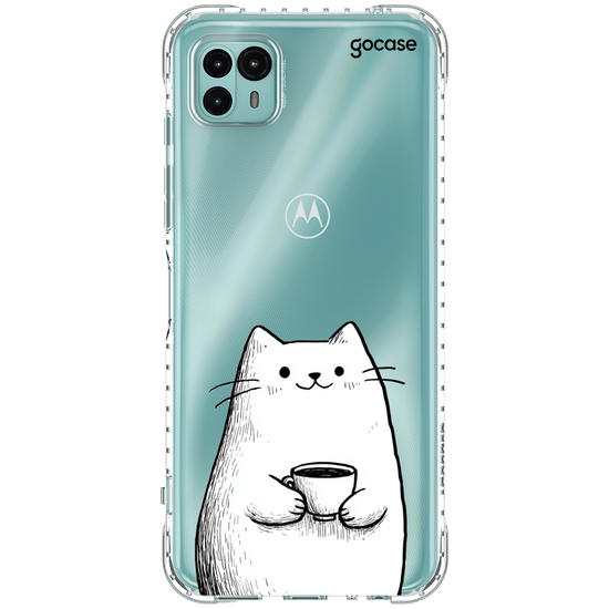 Capinha para celular  Gatito Cafecito