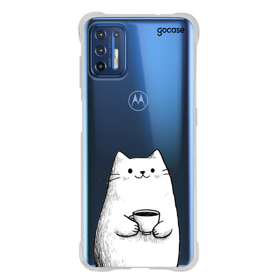 Capinha para celular  Gatito Cafecito