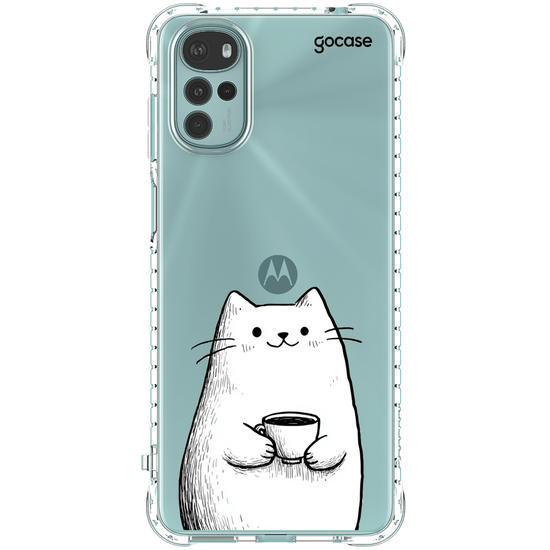Capinha para celular  Gatito Cafecito