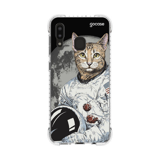 Capinha para celular Astronaut Cat