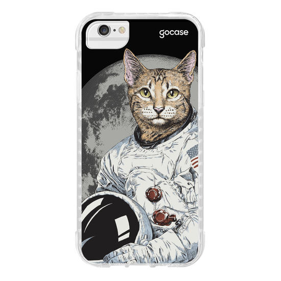 Capinha para celular Astronaut Cat