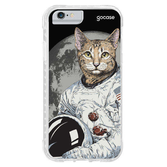 Capinha para celular Astronaut Cat