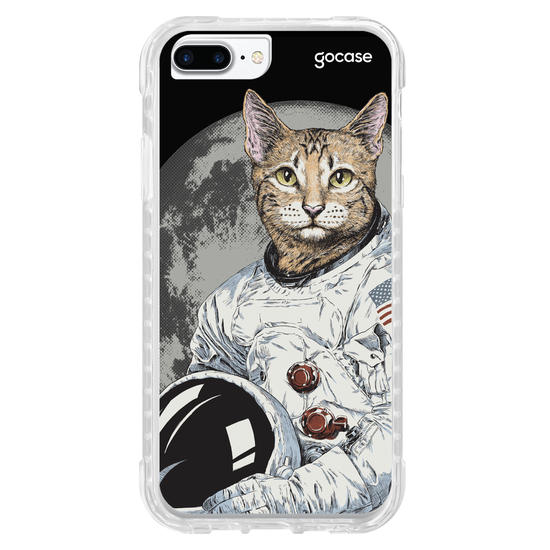 Capinha para celular Astronaut Cat