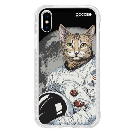 Capinha para celular Astronaut Cat