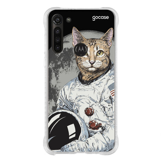 Capinha para celular Astronaut Cat