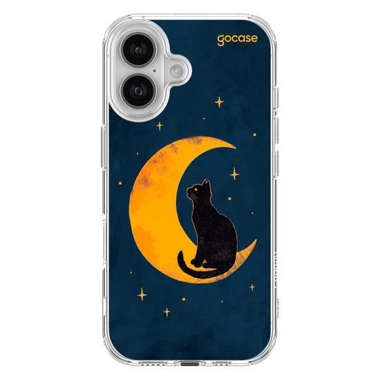 Capinha para celular Gato Na Lua