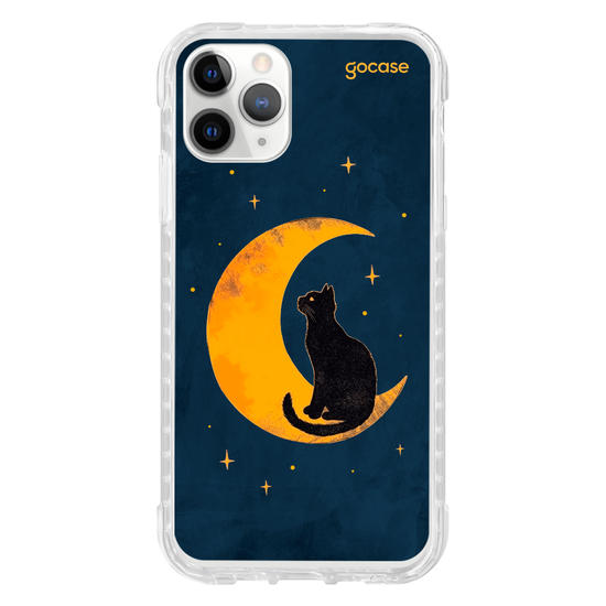 Capinha para celular Gato Na Lua